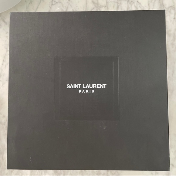 Saint Laurent Wyatt London Short Ankle Boot 41 8 - Picture 9 of 11